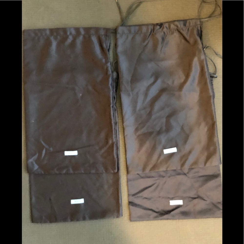 4 Never used Prada Dust Bags